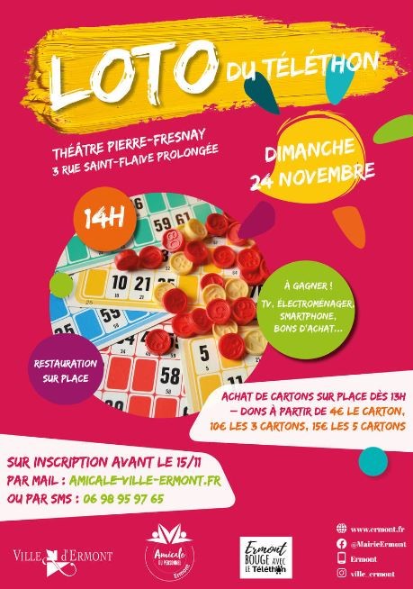 Loto à Ermont - 24 novembre 2024