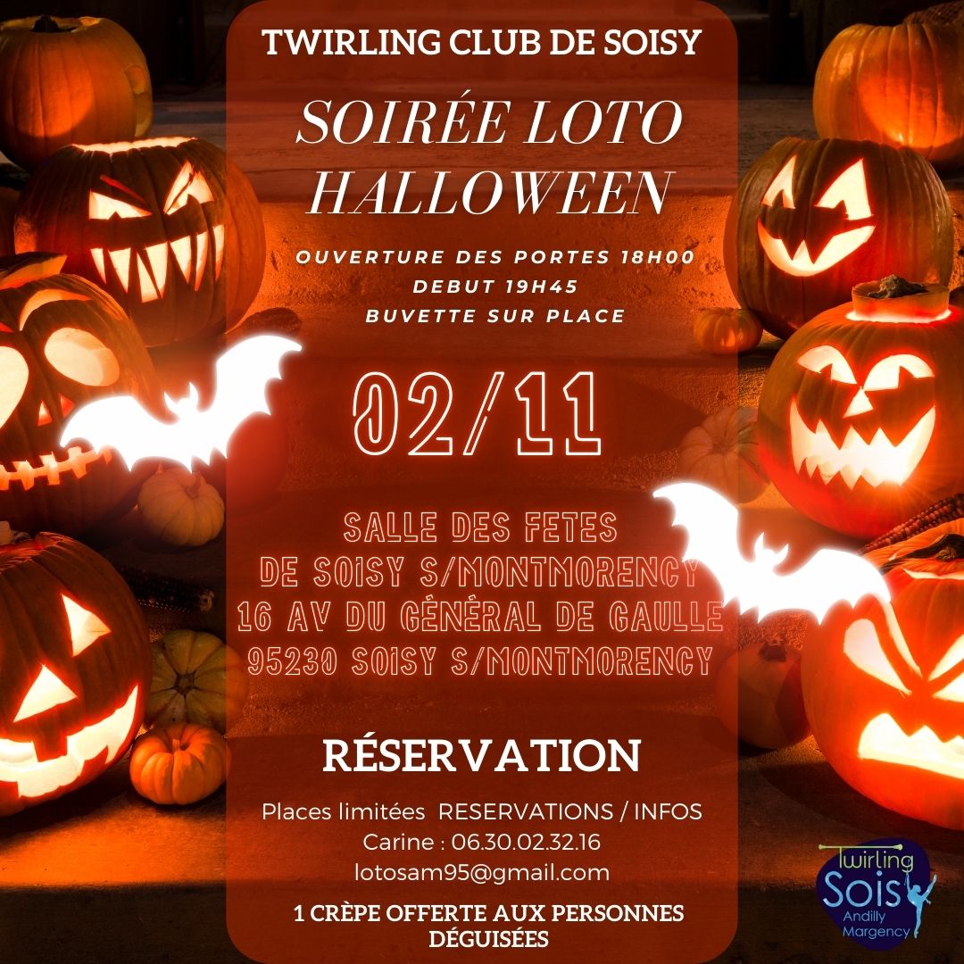 Loto Halloween à Soisy - 2 novembre 2024