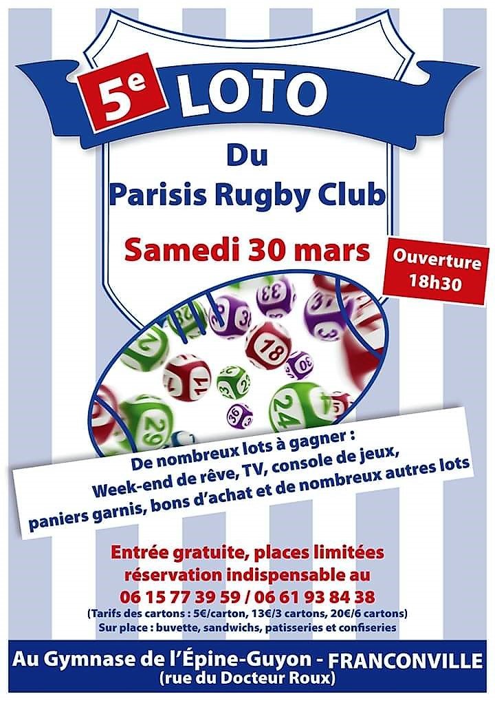 Loto à Franconville 30 mars 2019