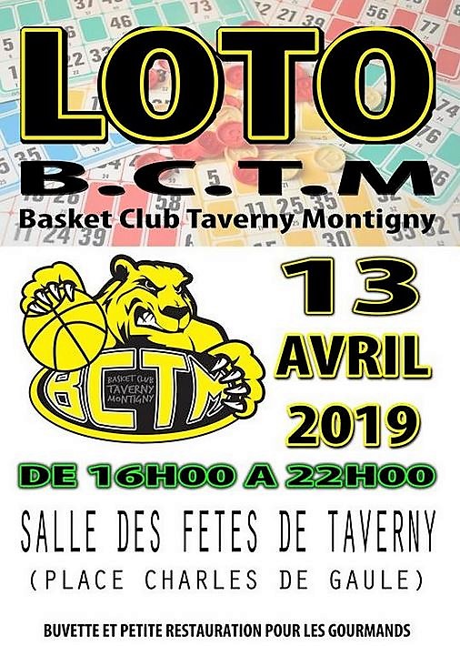 LOto à Taverny le 13 avril 2019