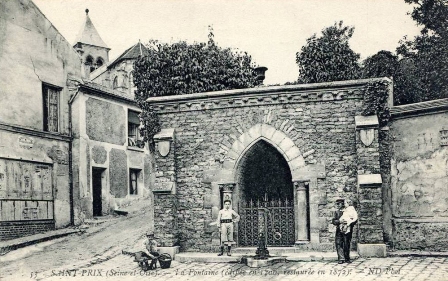 fontaine de saint-prix