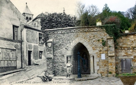 La fontaine de Saint-Prix