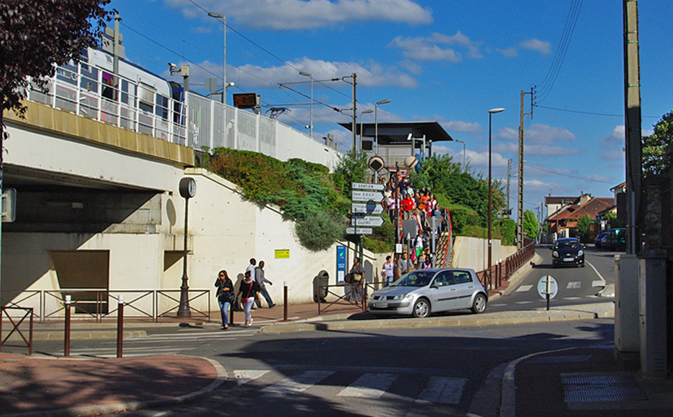 GARE DE CERNAY à ERMONT