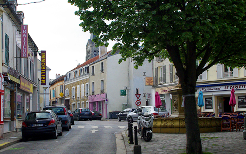 place de la Forge à Saint-Leu-la-Forêt