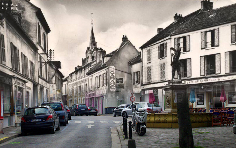 place de la Forge à Saint-Leu-la-Forêt