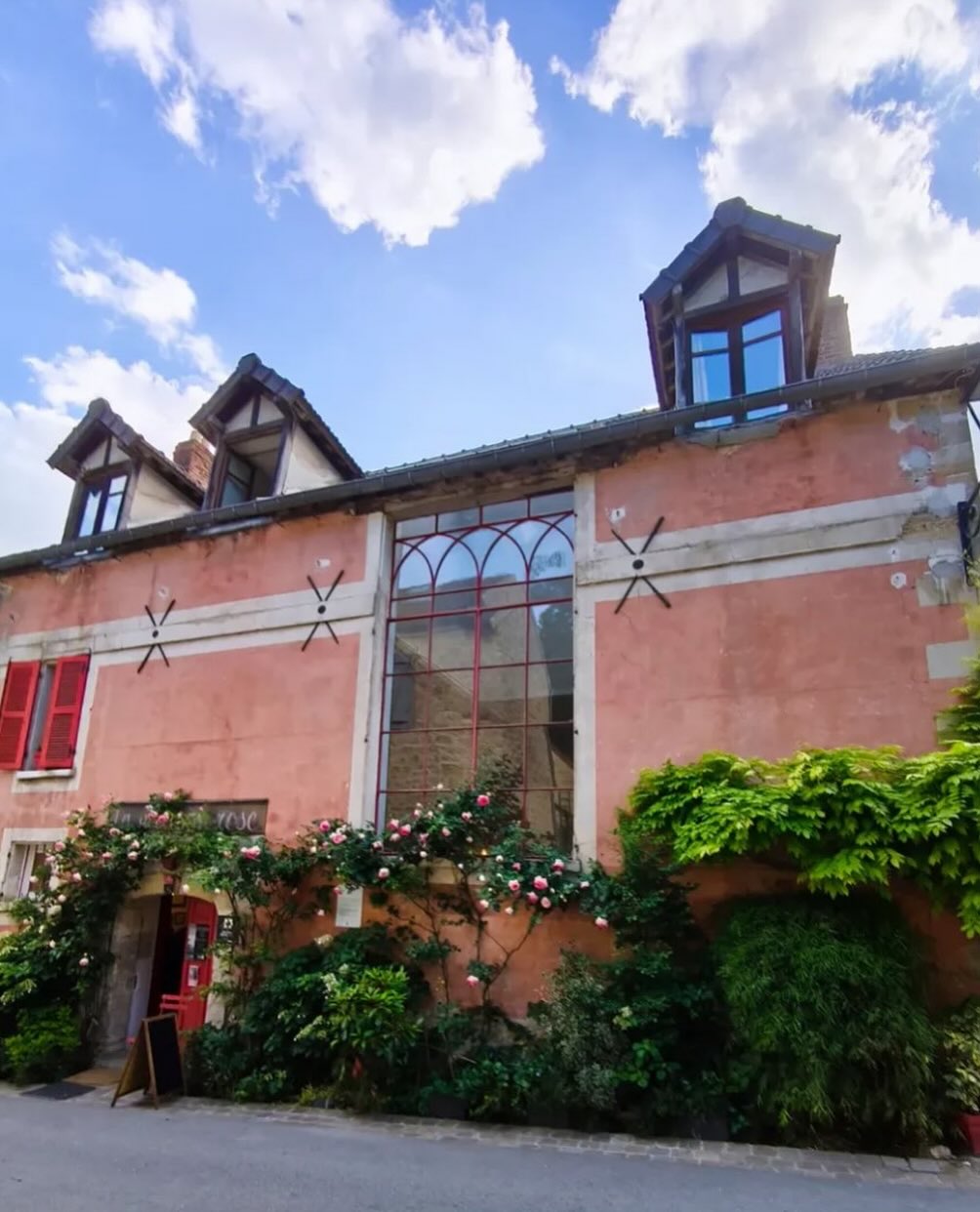 Maison rose de Wallerand à Auvers-sur-Oise