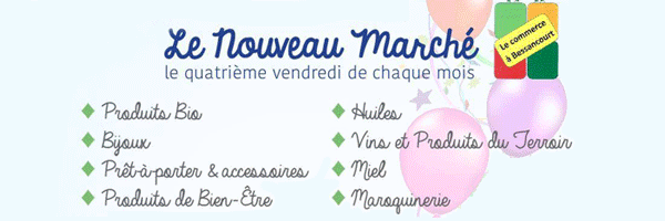 Le marché éphémère de Bessancourt