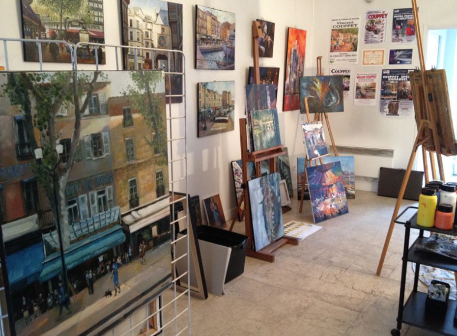 Cours de peinture et dessin de Vincent Couppey (Val d'Oise)
