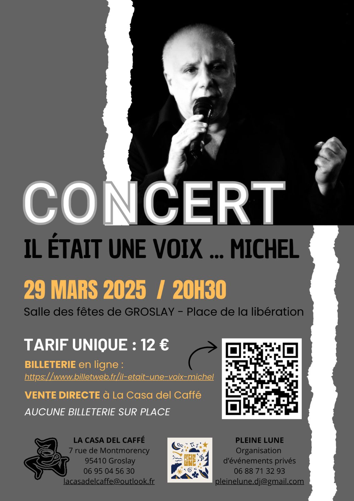 CONCERT Il était une fois Michel