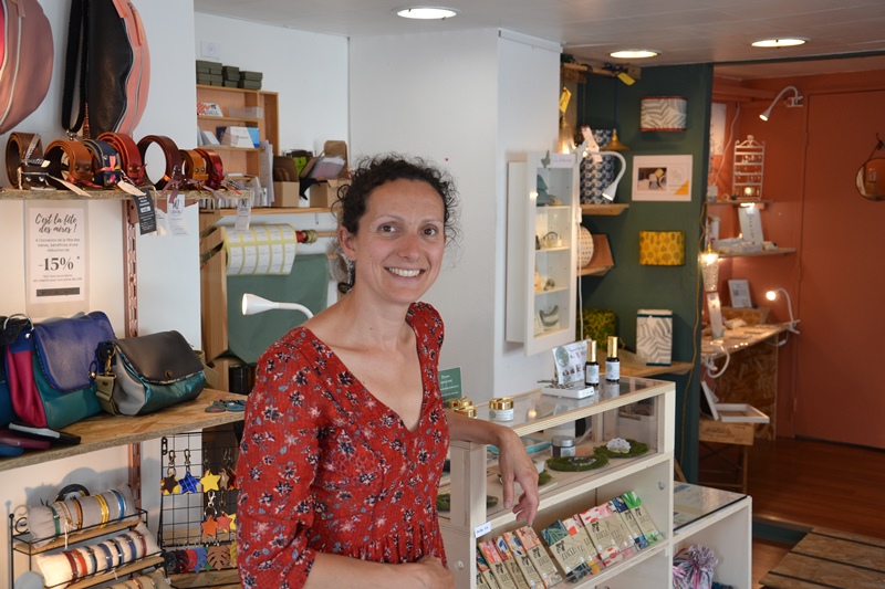 Charlène Gosaguen, un des fondatrices du Local à Saint-Leu
