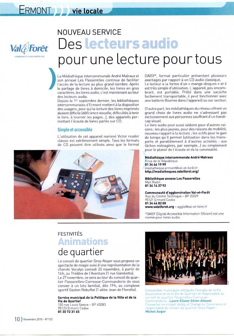 Article journal d'Ermont