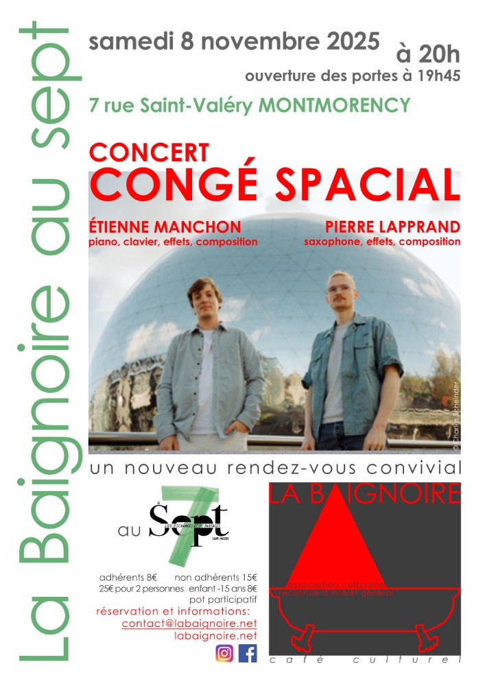CONCERT Congé Spatial CONCERT Congé Spatial