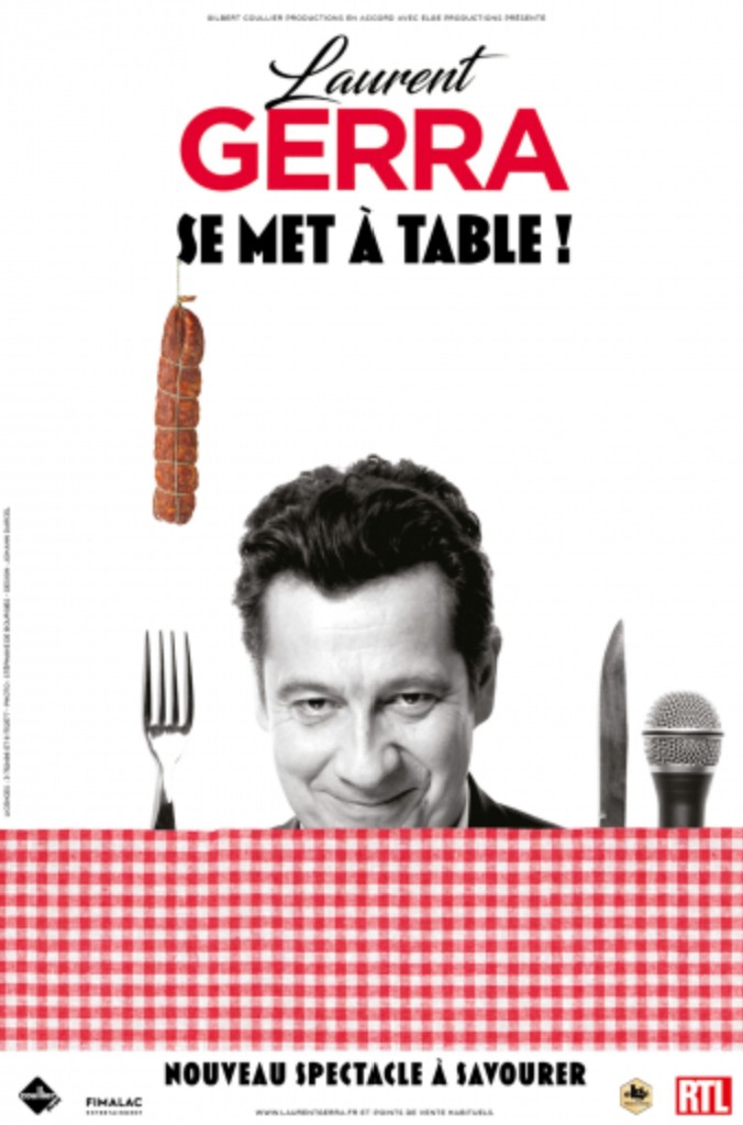 Laurent Gerra se met &agrave; table