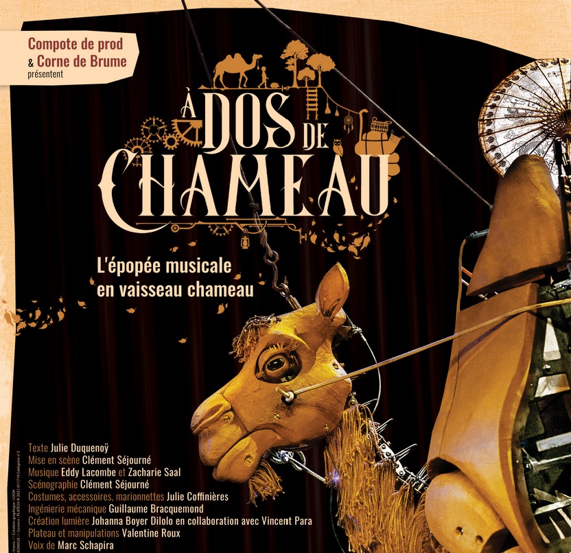 SPECTACLE JEUNE PUBLIC A dos de chameau