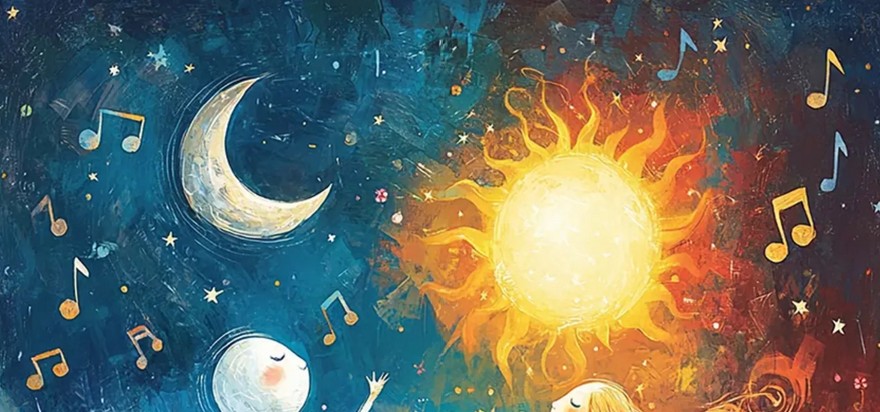 Mlle Soleil et M. Lune