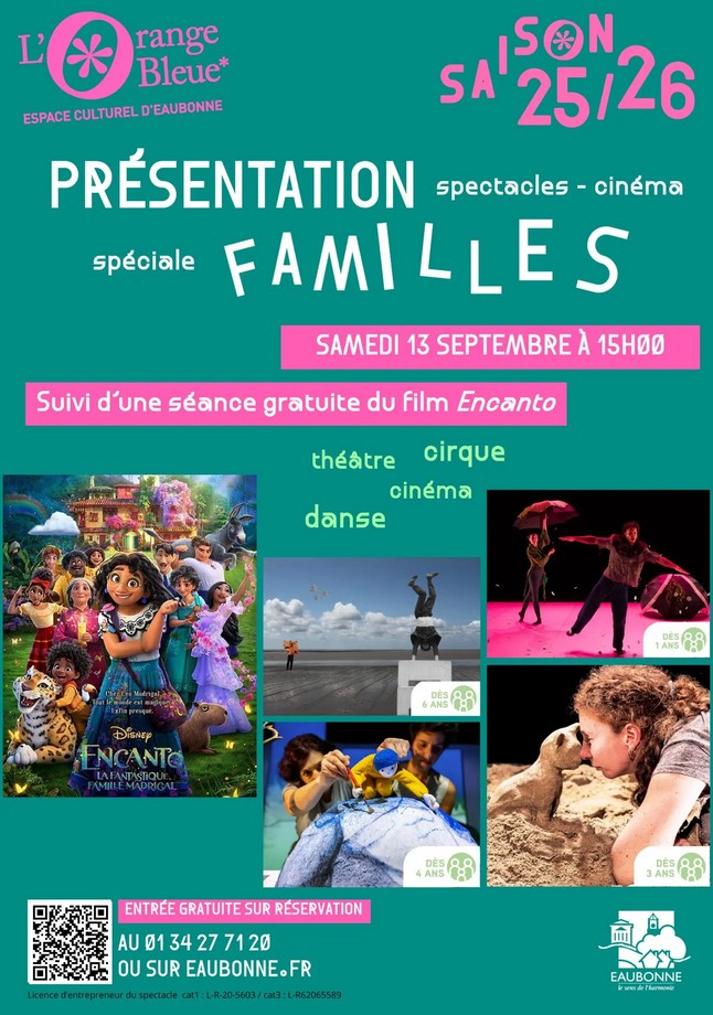 Présentation saison culturelle Eaubonne 2025 2026