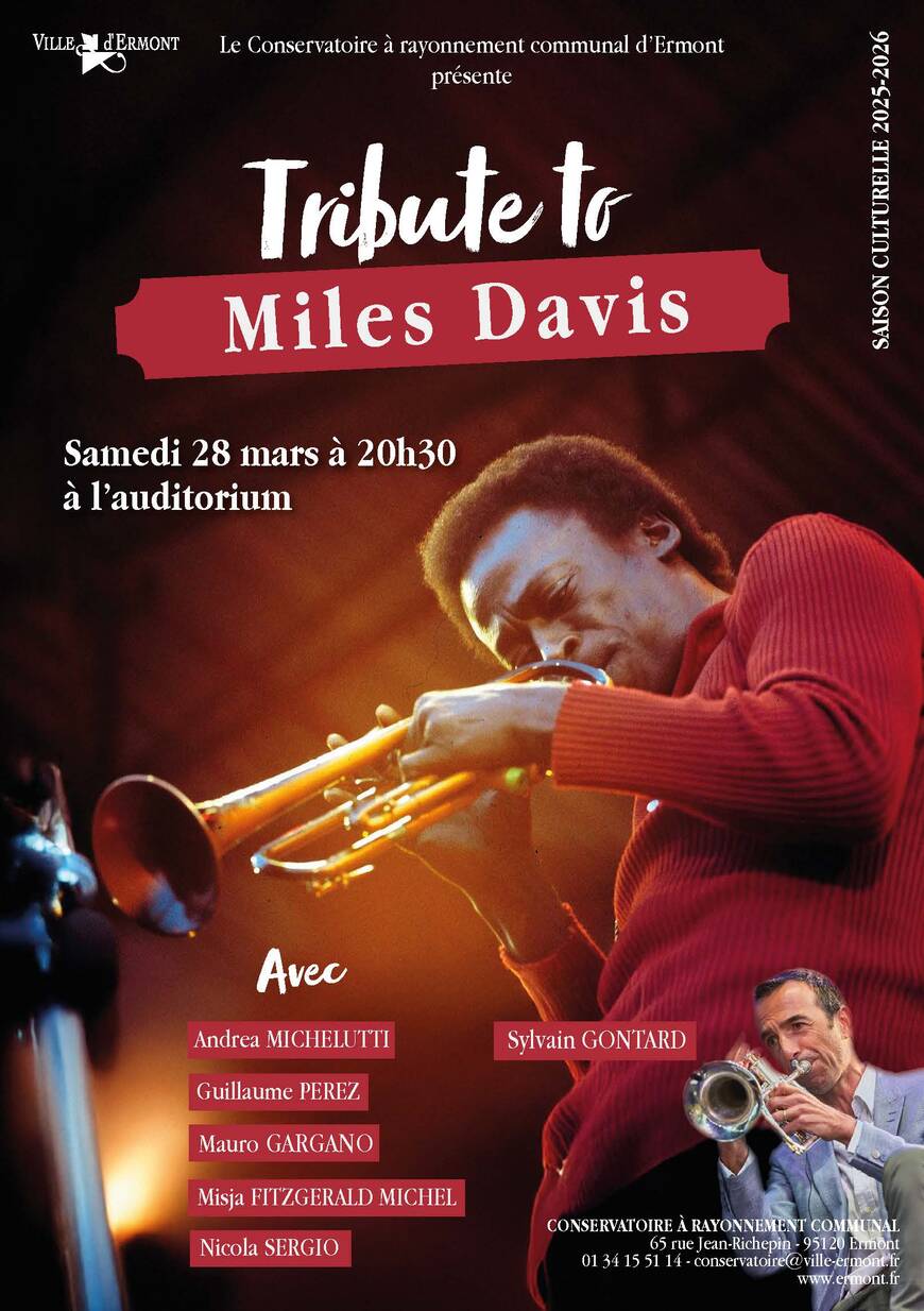 Tribute Miles Davis - Ermont - 28 mars 2026