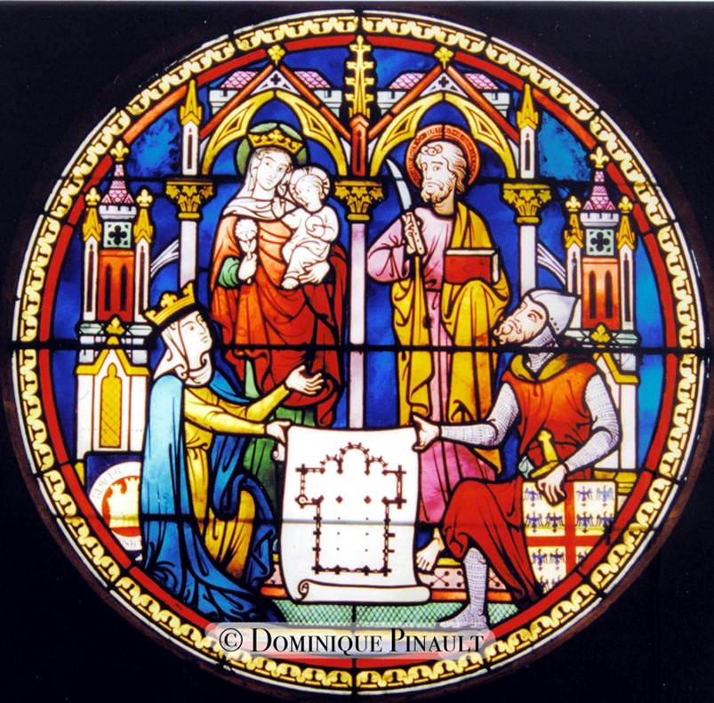Les vitraux de l'église de Taverny