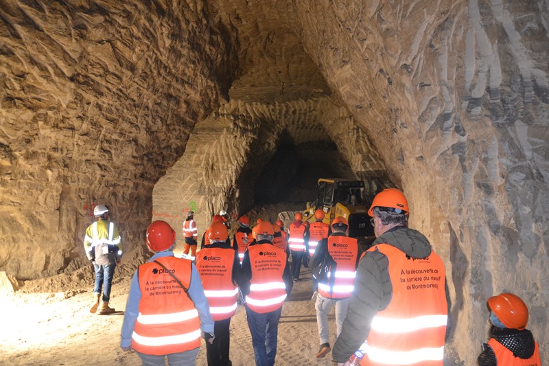 Carrière de gypse sous la Forêt de Montmorency
