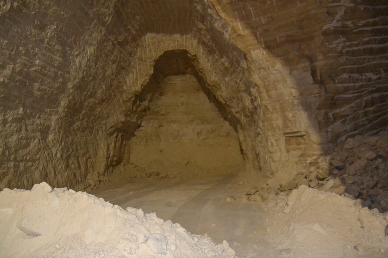 Carrière de gypse sous la Forêt de Montmorency