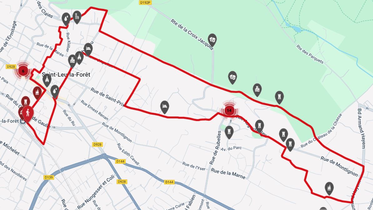Circuit Saint-Leu - Saint-Prix - Saint-Leu