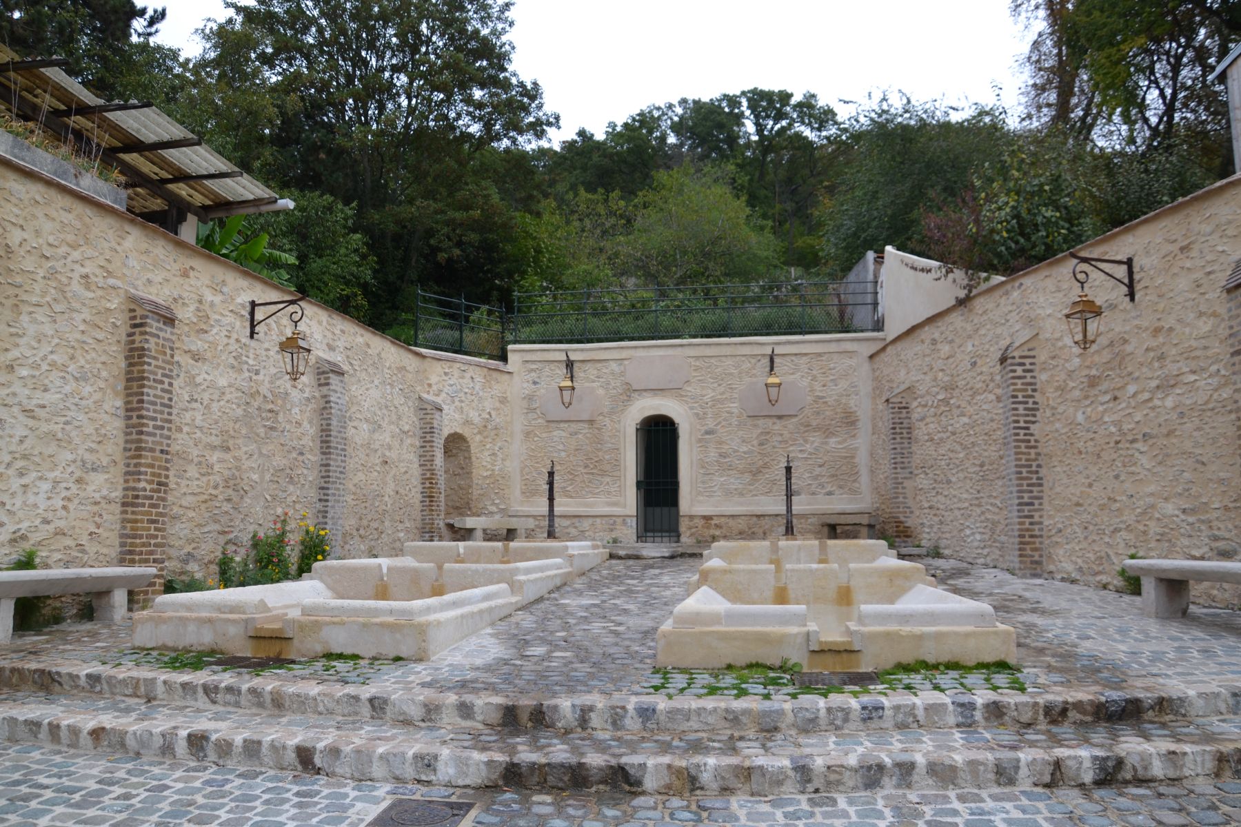 Le lavoir de Chen&ecirc;t &agrave; Cormeilles-en-Parisis