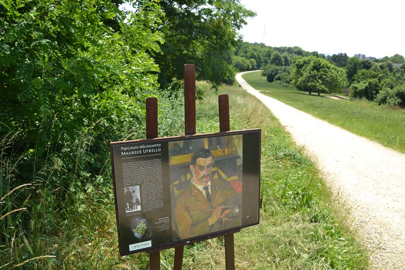 Montmagny  - Butte Pinson - Parcours Utrillo