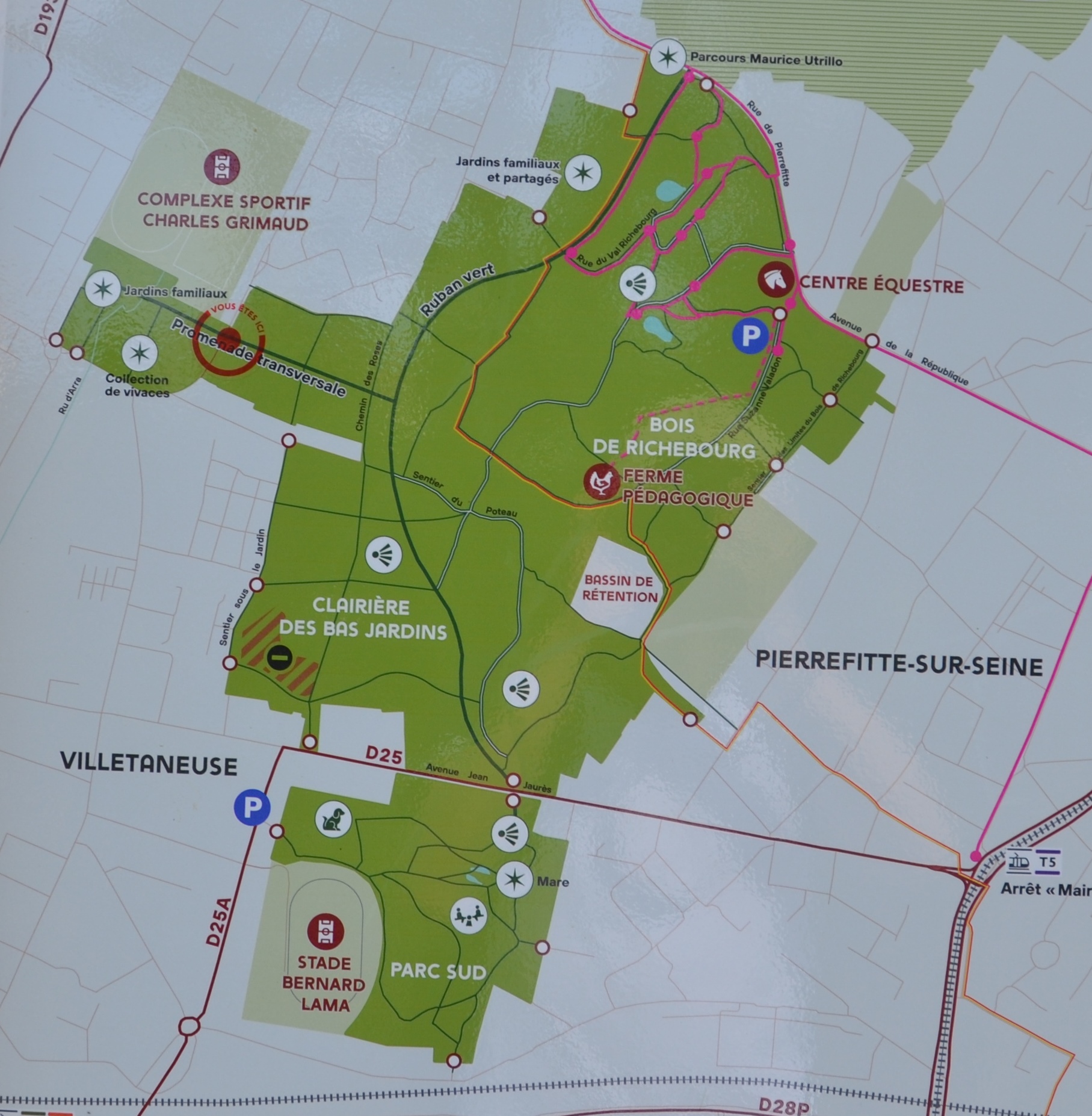 Montmagny  - Butte Pinson - Plan