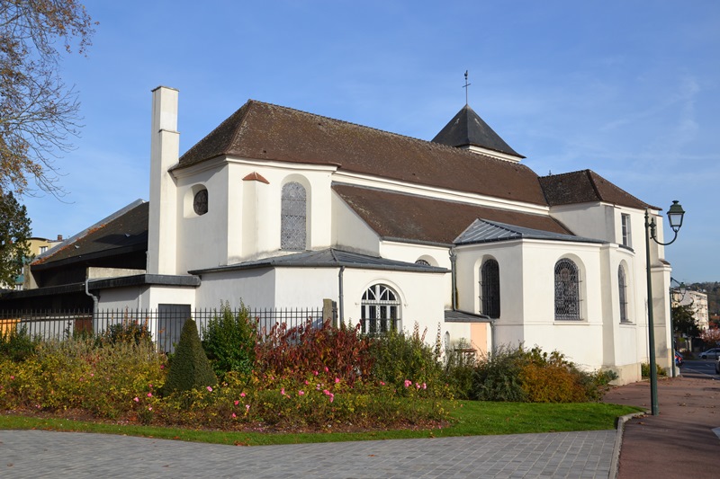 Eglise située à côté du parc du Val Ombreux à Soisy-sous-Montmorency