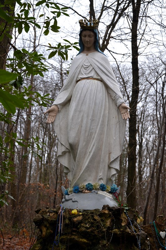 Vierge noire dans la Forêt de Montmorency