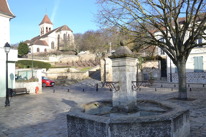 Place aux Pèlerins - Circuit Saint-Leu Saint-Prix