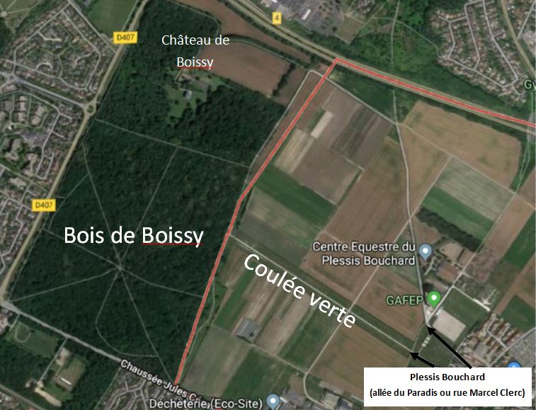 Château de Boissy - Bois de Boissy à Taverny