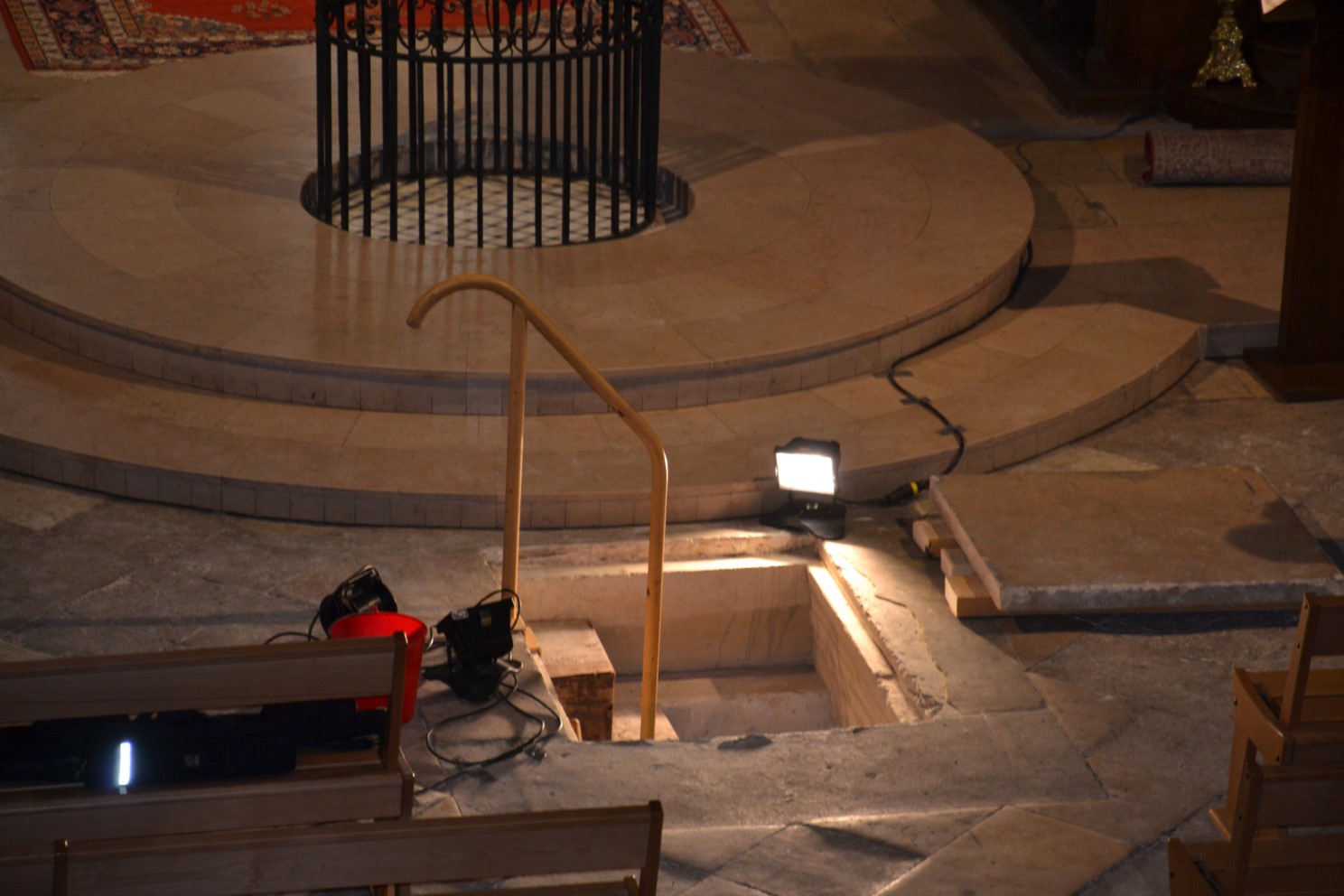 Ouverture de la crypte de la Collégiale Saint-Martin de Montmorency