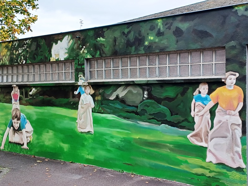 Fresque Ermont - Ecole Daudet