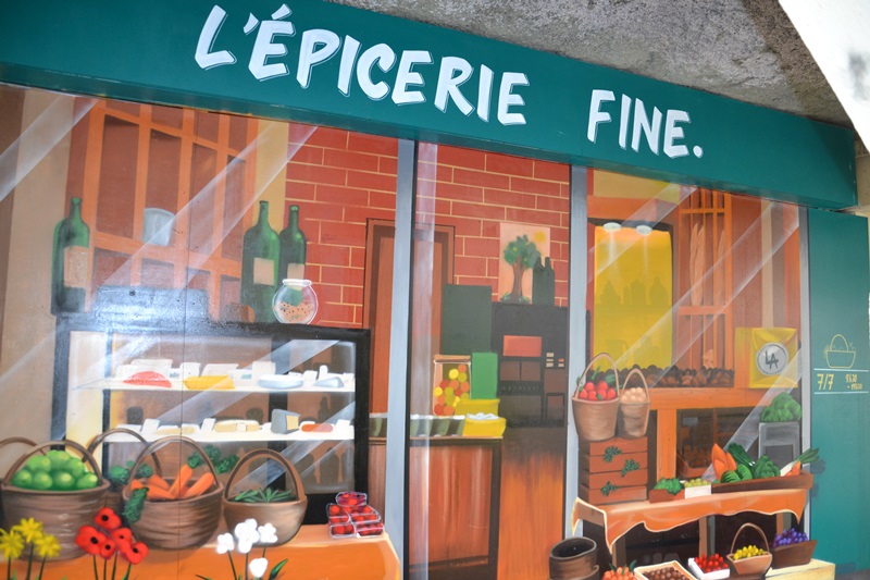 Fresque Quartier des Passerelles