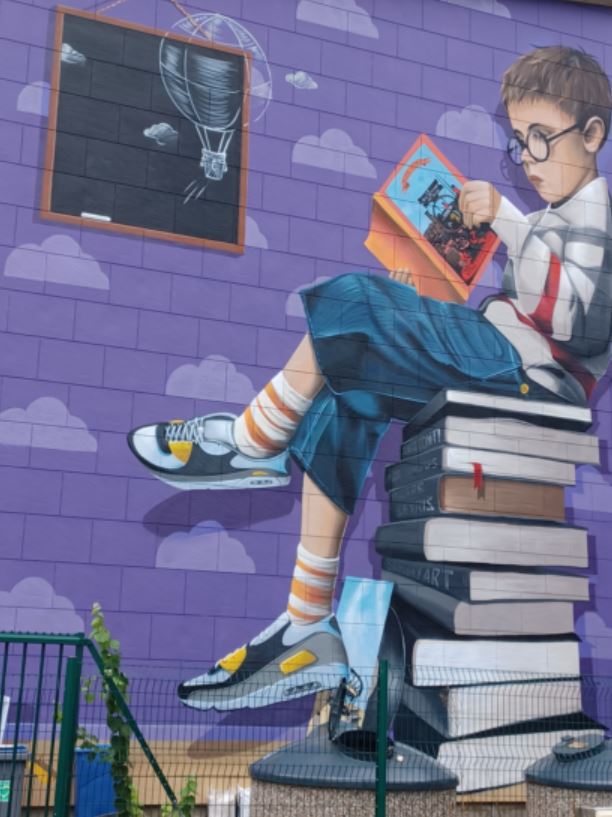 Fresque Ermont - Ecole Pasteur