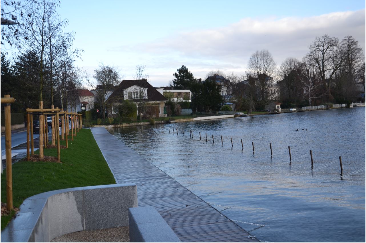 Jetée Tabarly à Enghien