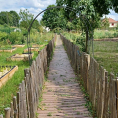 Les espaces potager et animalier de la ferme pédagogique d'Ermont accessibles à tous !