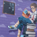 Une fresque murale à Ermont en finale de la dixième édition du Golden Street-art 2023 : à vous de voter !