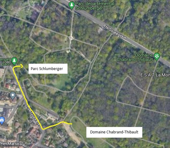 Domaine Chabrand-Thibault - parc Schlumberger - Cormeilles