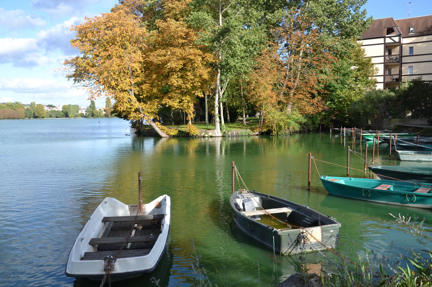 Presqu'île aux fleurs d'Enghien