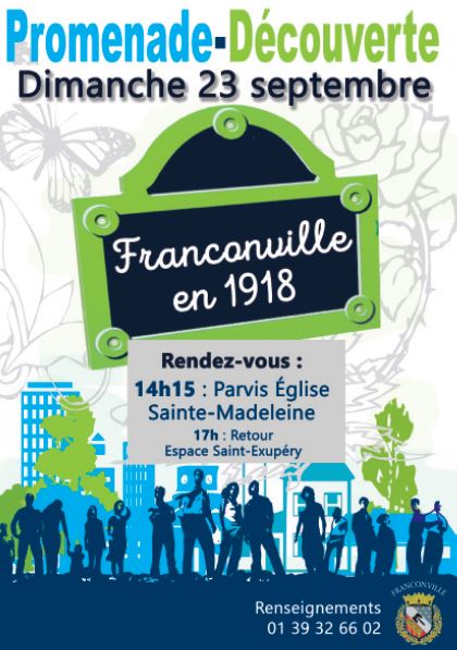 Promenade découverte à Franconville le 23 septembre 2018