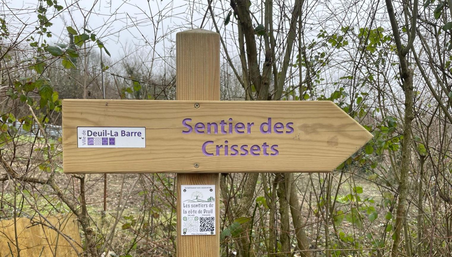 Sentiers des crissets - Deuil-La Barre