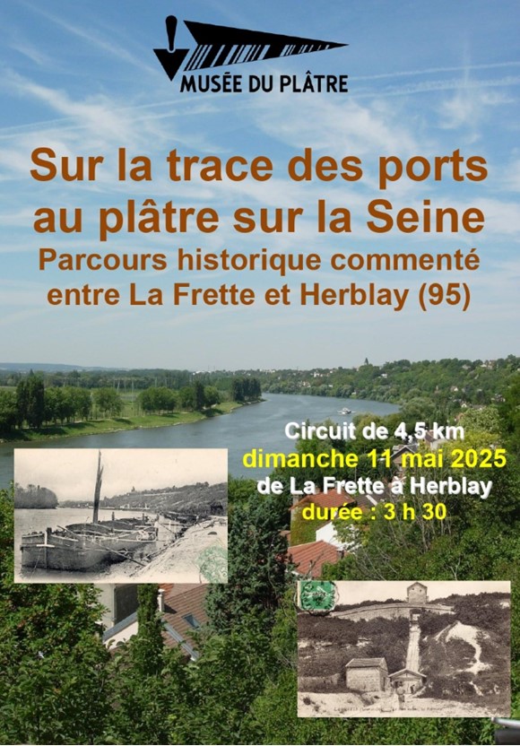 Visite guidée : sur la trace des ports au plâtre sur la Seine