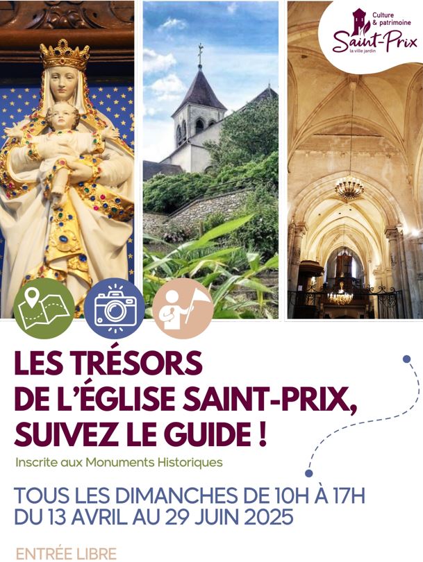 Les trésors de l'église de Saint-Prix 2025