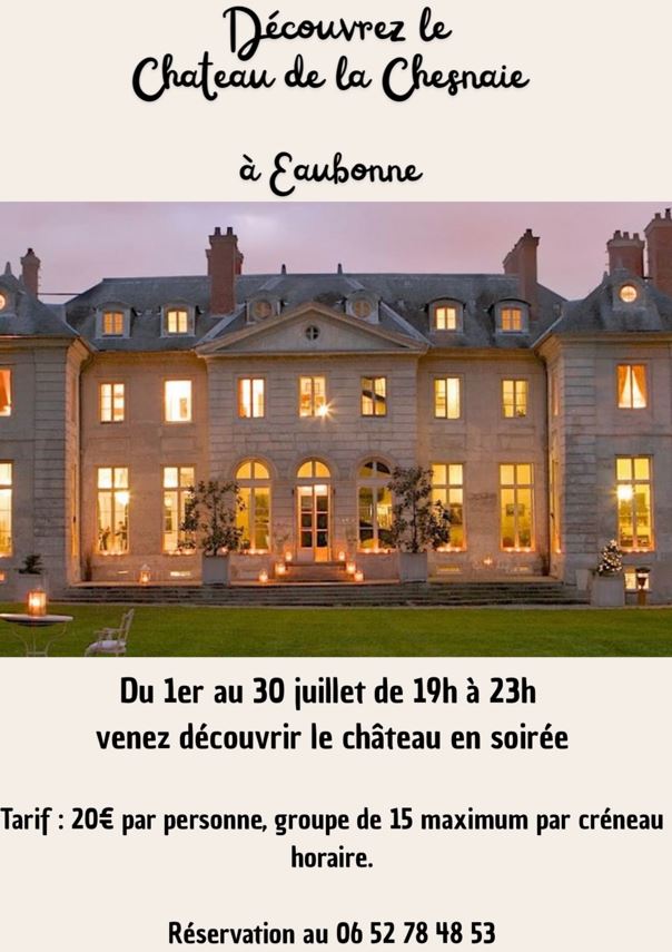 Visite soirée Château de la Chesnaie - 2025