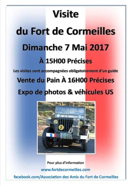 Visite du Fort de Cormeilles-en-Parisis 7 mai 2017