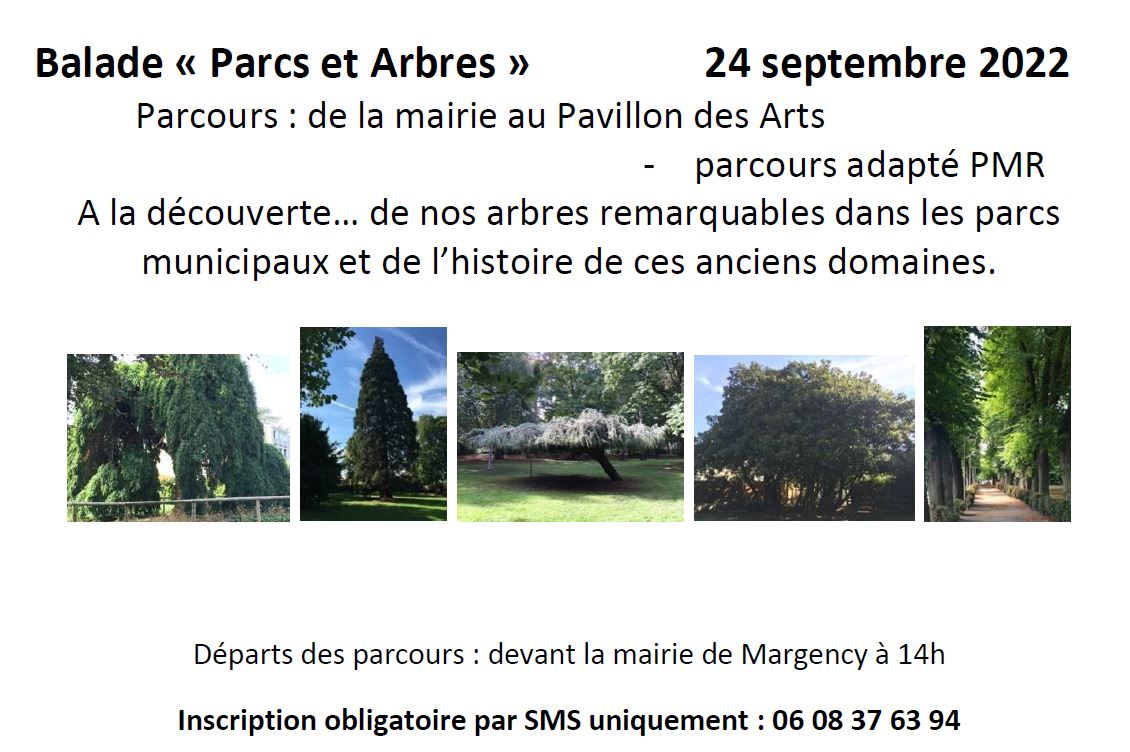 Balade Parcs et Arbres