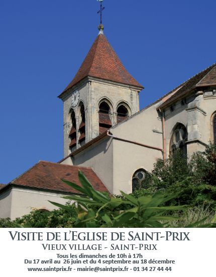 visites de l'église de Saint-Prix