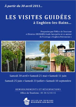 Visites guidées à Enghien-les-Bains